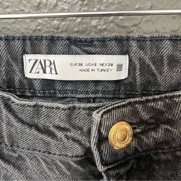 Zara distressed wide leg jeans - Picture 5 of 10
